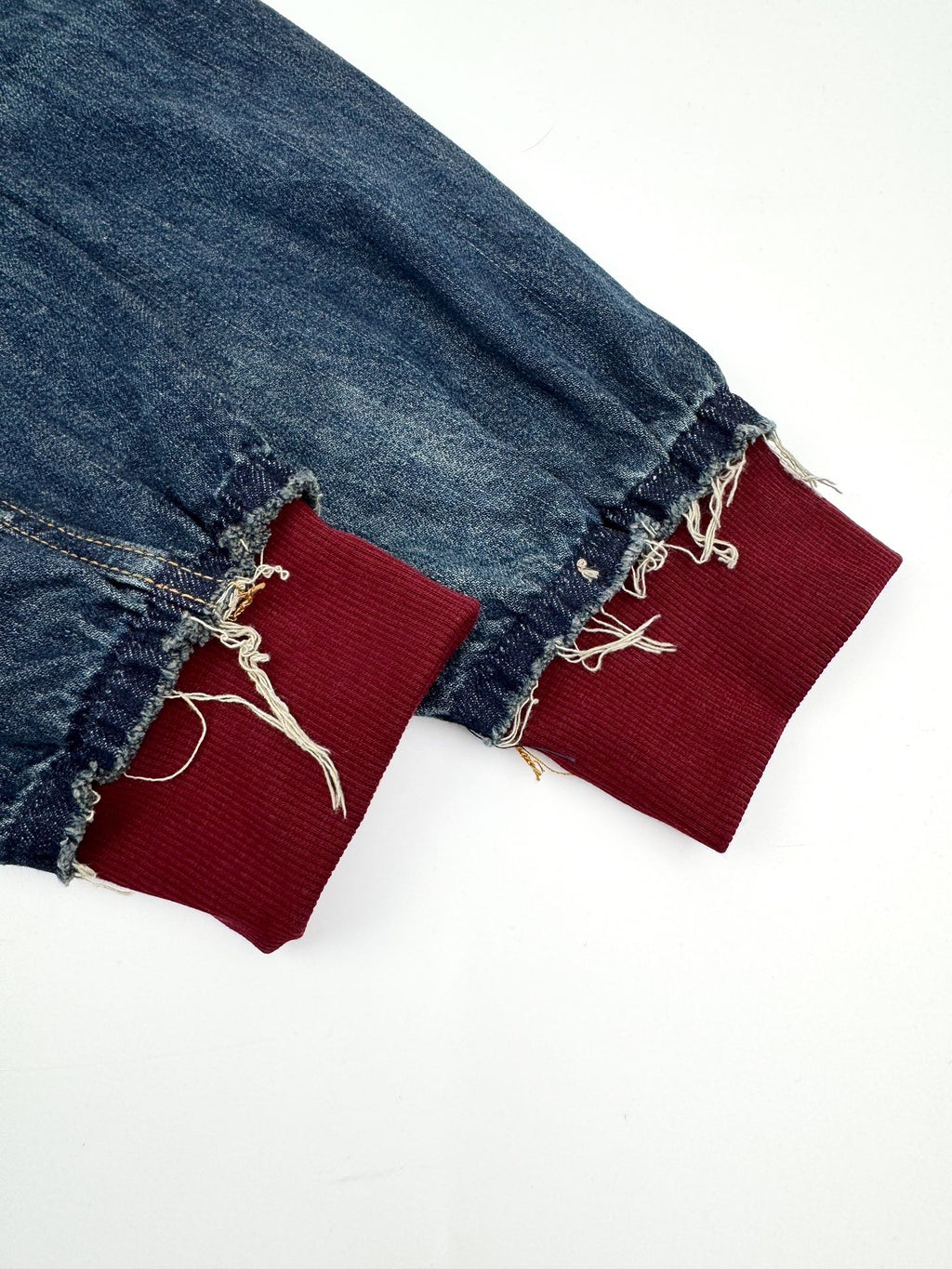 2026 New Balen Embroidered Denim Hooded Jacket (25337-C30)