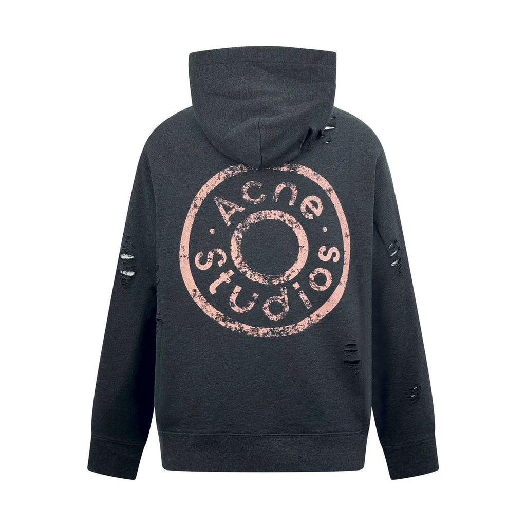 2026 New Acn Distressed Logo Zip-Up Jacket with Holes (25303-B75)