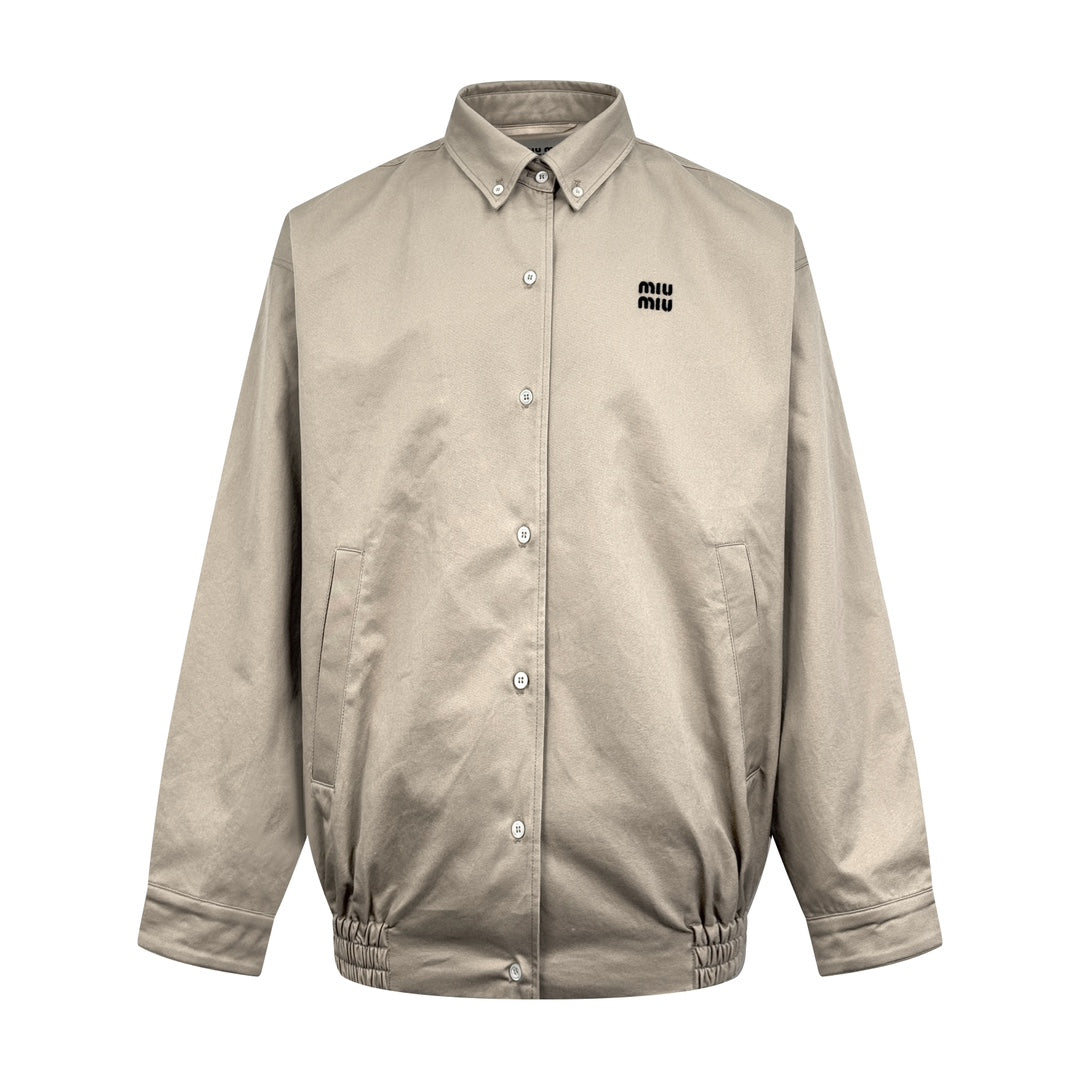 2026 New MM Embroidered Button-Up Jacket (25250-C25)