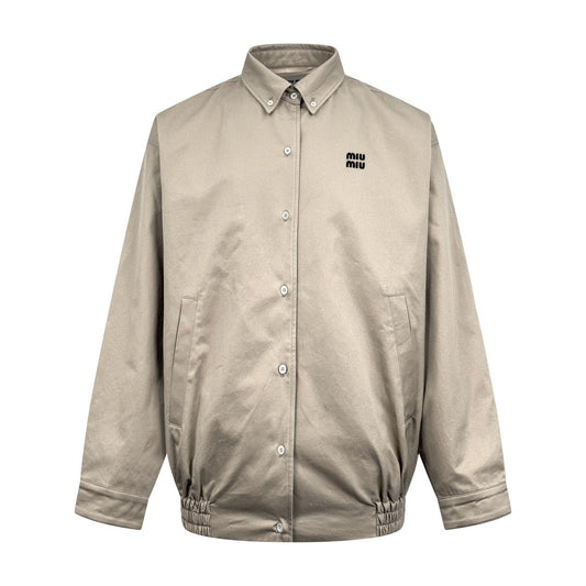 2026 New MM Embroidered Button-Up Jacket (25250-C25)