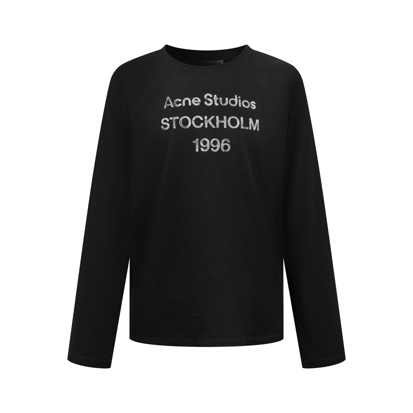 2026 New Acn Long-Sleeved T-Shirt with Distressed Printed Logo (CC975-A40)