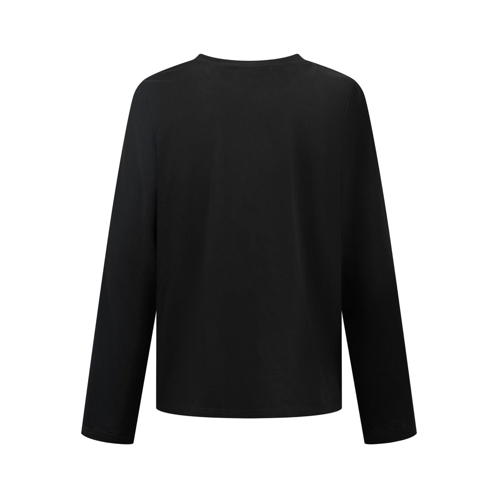 2026 New Acn Long-Sleeved T-Shirt with Distressed Printed Logo (CC975-A40)