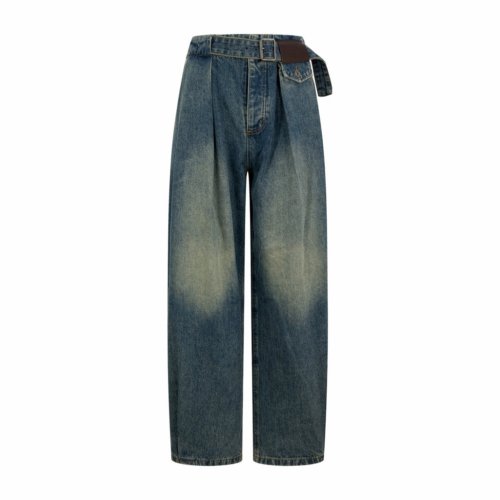 2026 Women's Way Leather Patch Jeans (EE408)