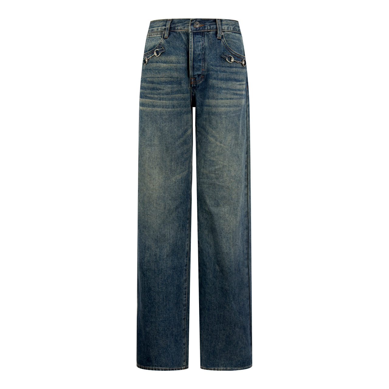 2026 New GU Horsebit Jeans (CC976-B60)