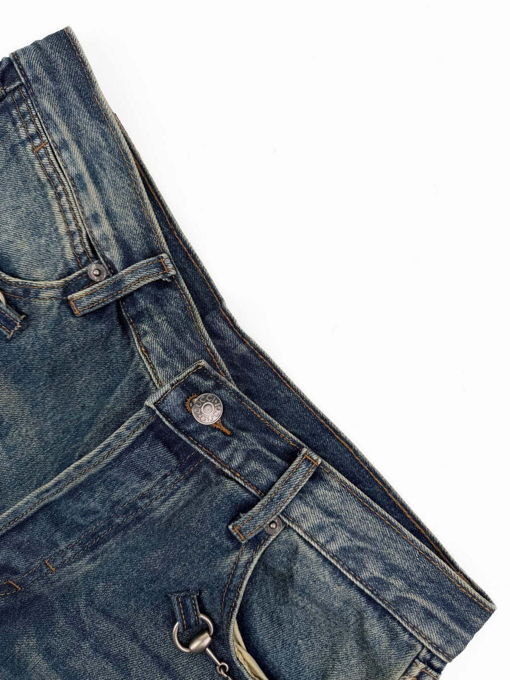 2026 New GU Horsebit Jeans (CC976-B60)