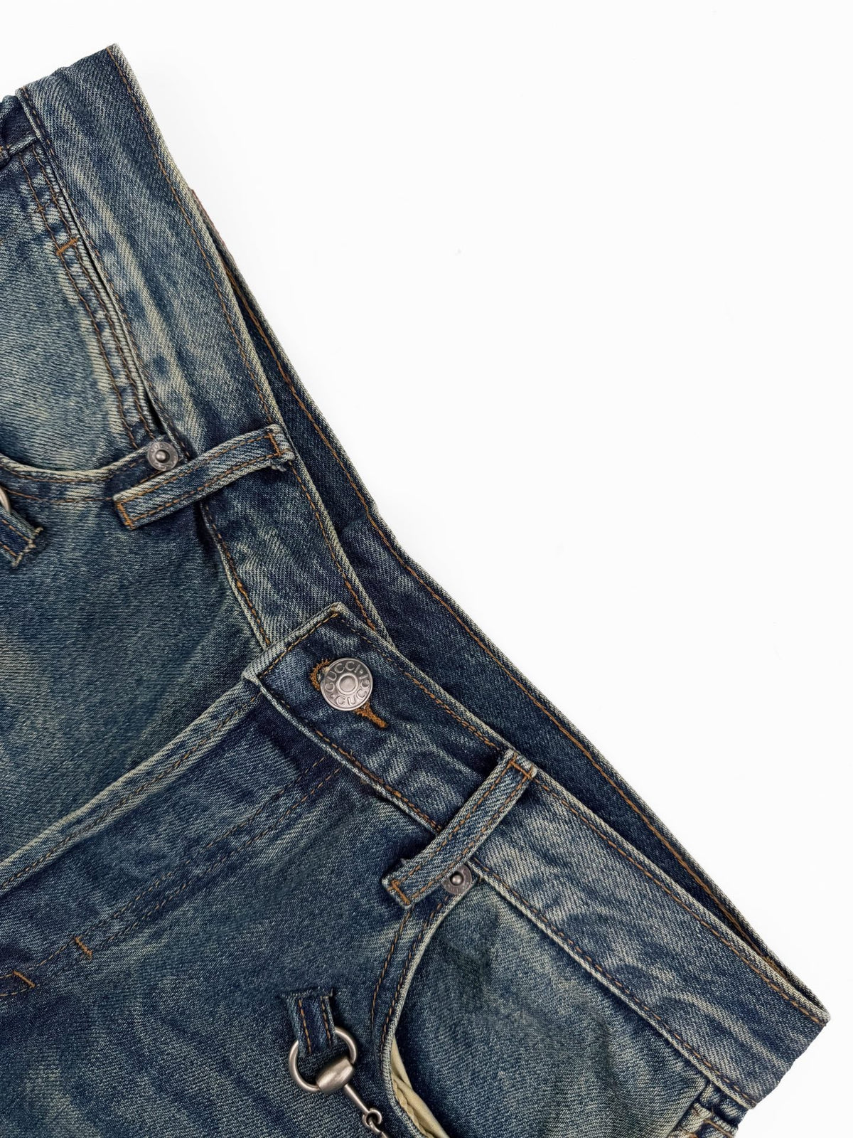 2026 New GU Horsebit Jeans (CC976-B60)