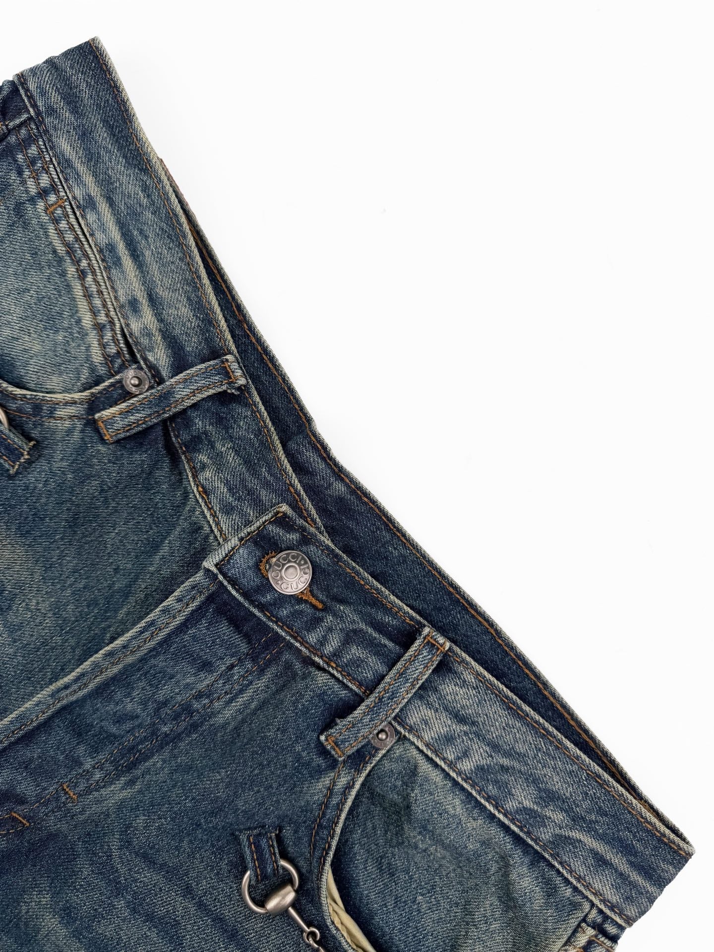 2026 New GU Horsebit Jeans (CC976-B60)