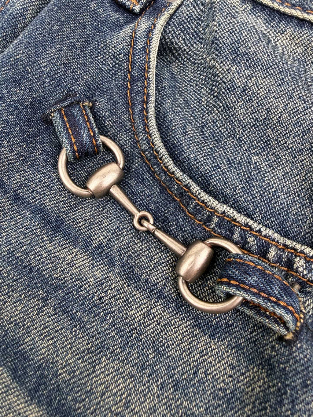 2026 New GU Horsebit Jeans (CC976-B60)