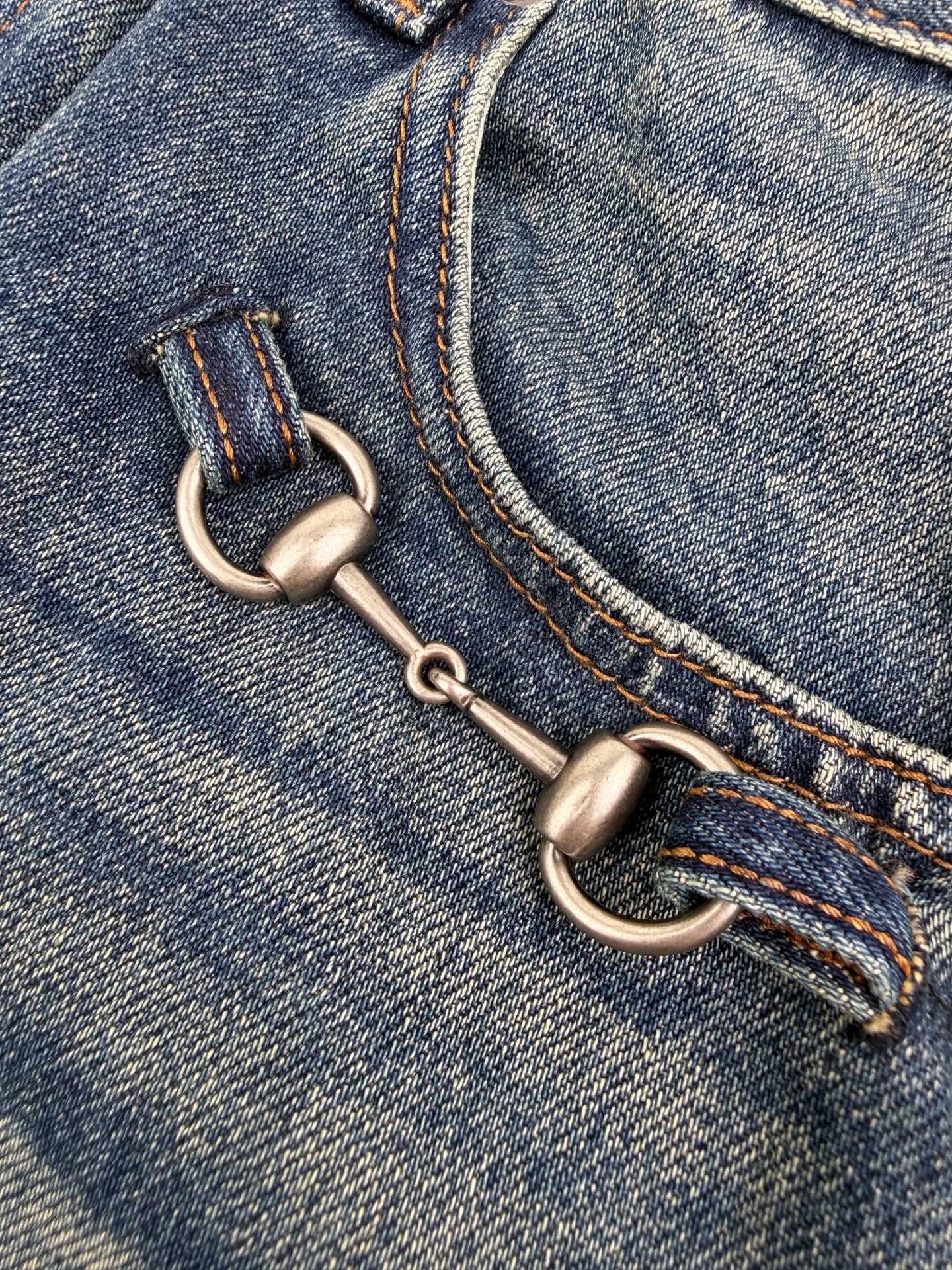 2026 New GU Horsebit Jeans (CC976-B60)