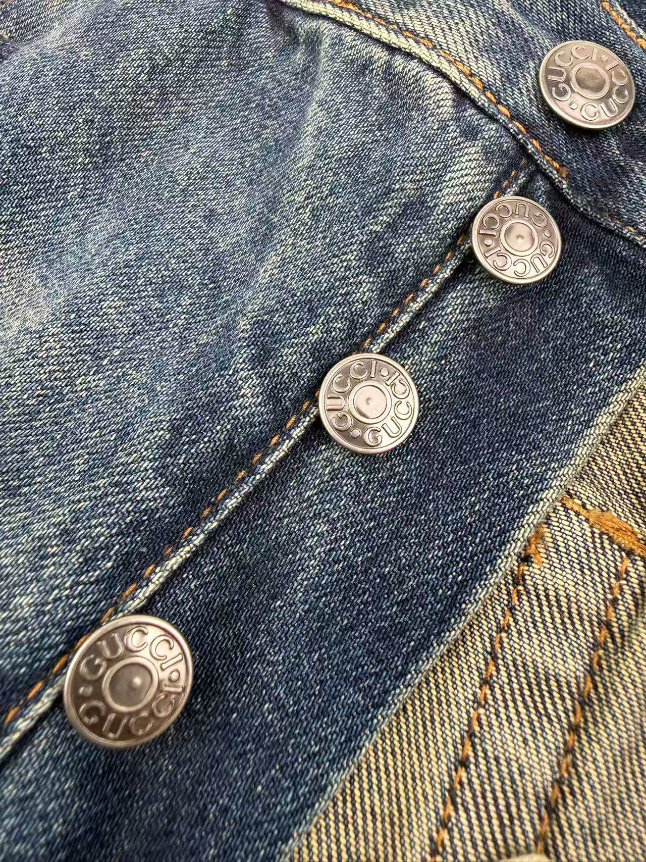 2026 New GU Horsebit Jeans (CC976-B60)