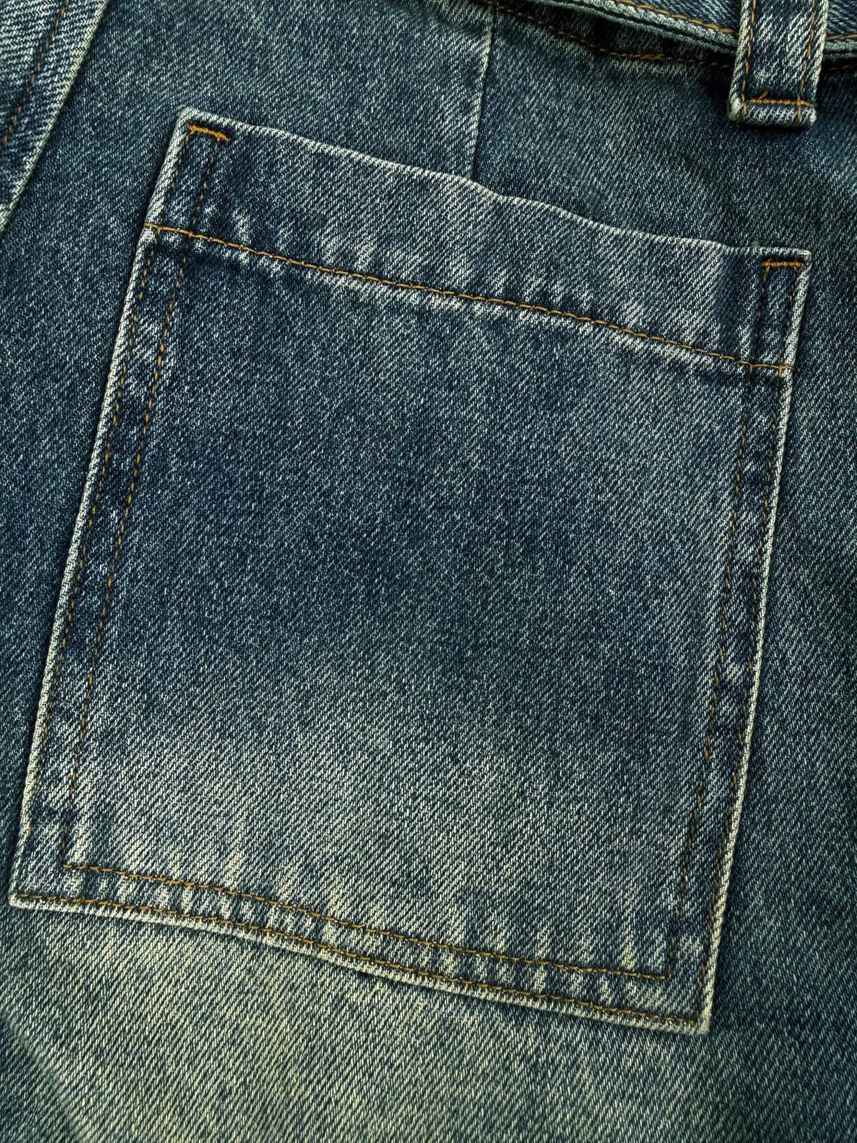 2026 New Way Leather Patch Jeans (BB828-B70)