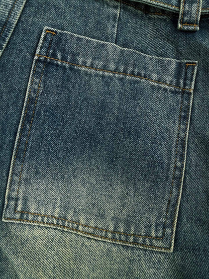 2026 New Way Leather Patch Jeans (BB828-B70)