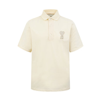 2026 New Heart A Crocheted Heart Polo Shirt (CC959-A45)