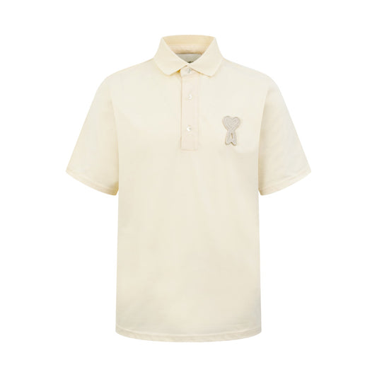 2026 New Heart A Crocheted Heart Polo Shirt (CC959-A45)