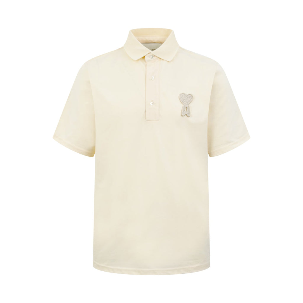 2026 New Heart A Crocheted Heart Polo Shirt (CC959-A45)