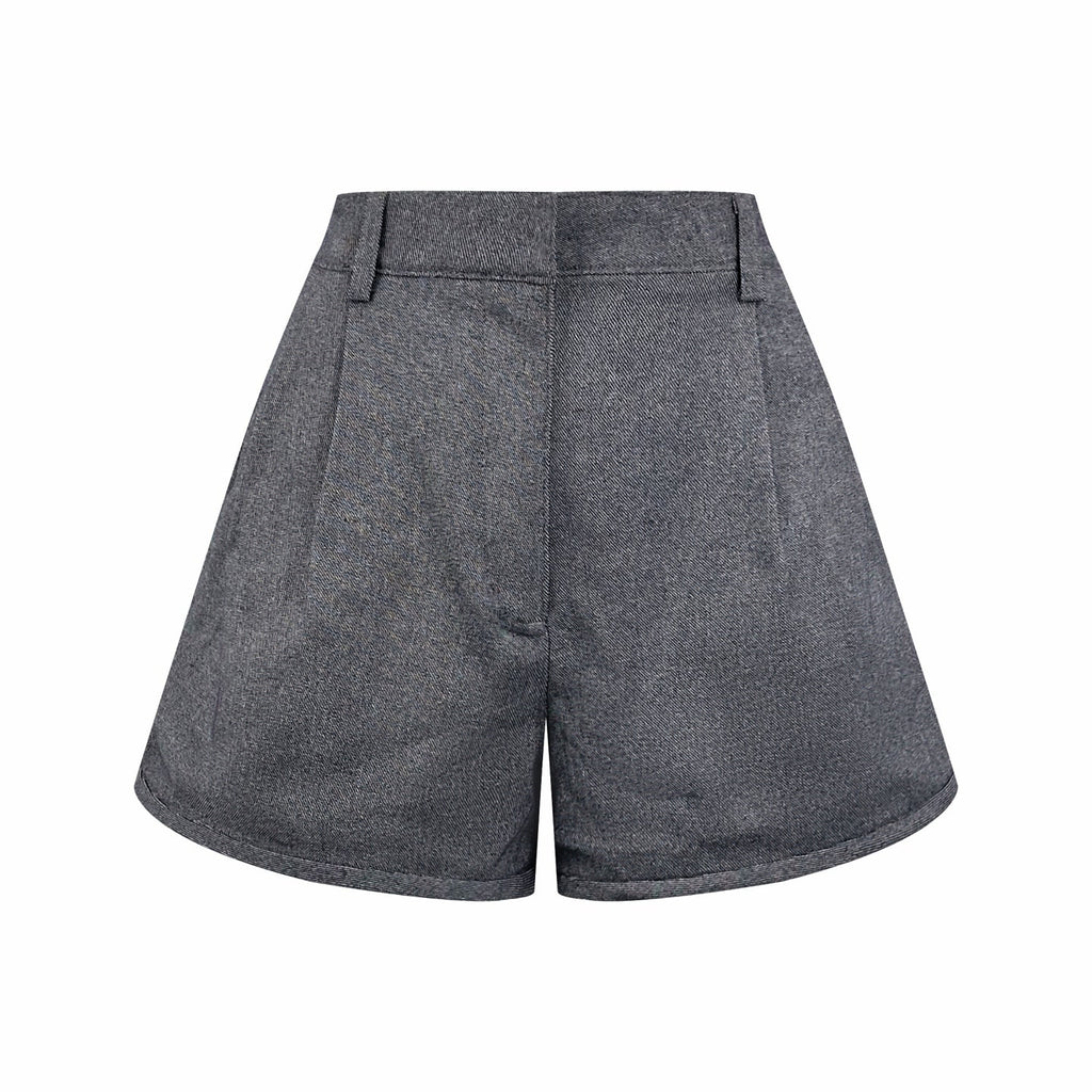 2026 Women's Triangle Brand Logo Label Shorts (FF725)