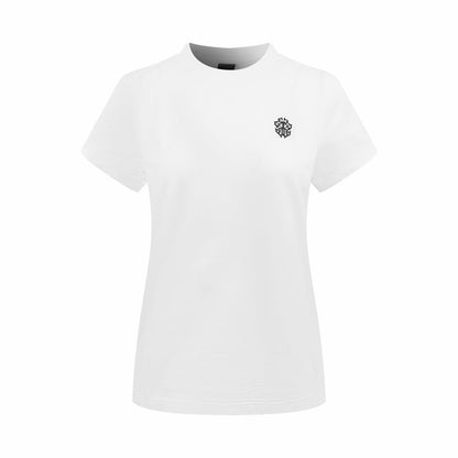 2026 Women's CH Cross Motif Short-Sleeved T-Shirt (DD122)