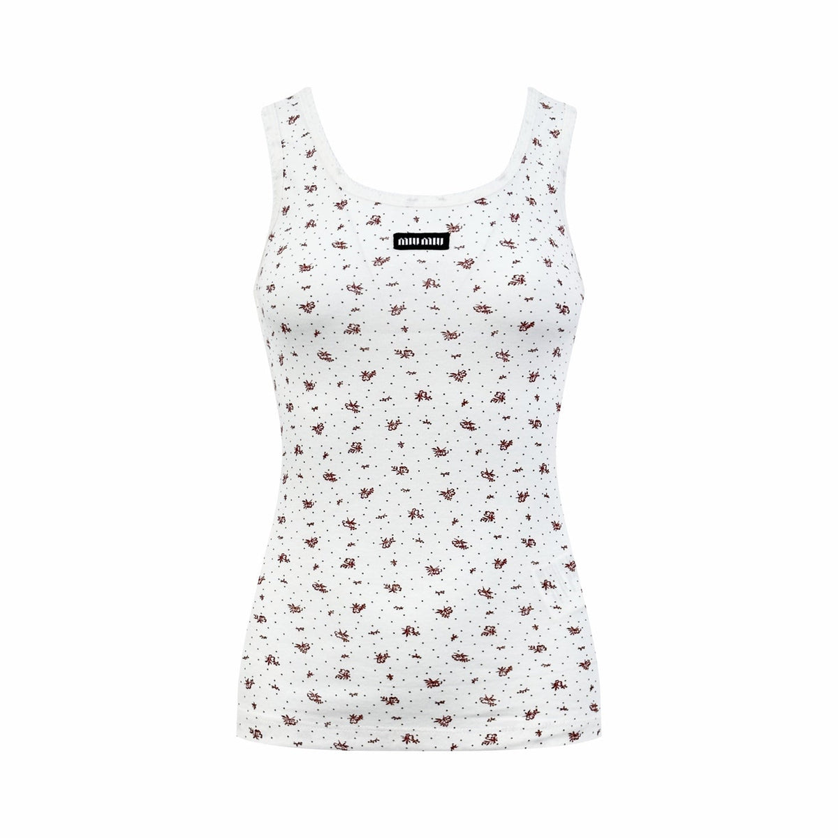 2026 Women's MM Floral Logo Tank Top (FF744)