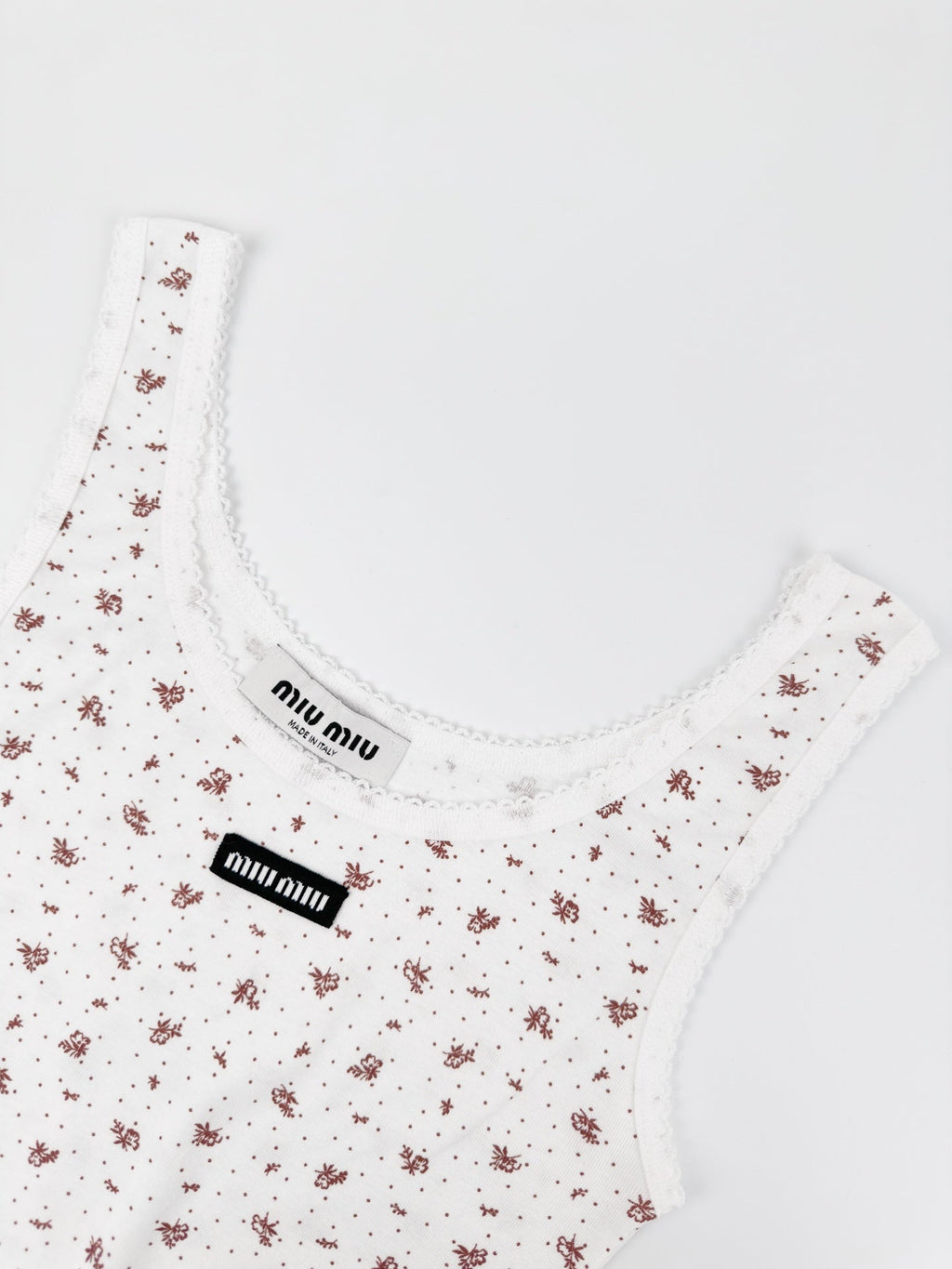 2026 Women's MM Floral Logo Tank Top (FF744)