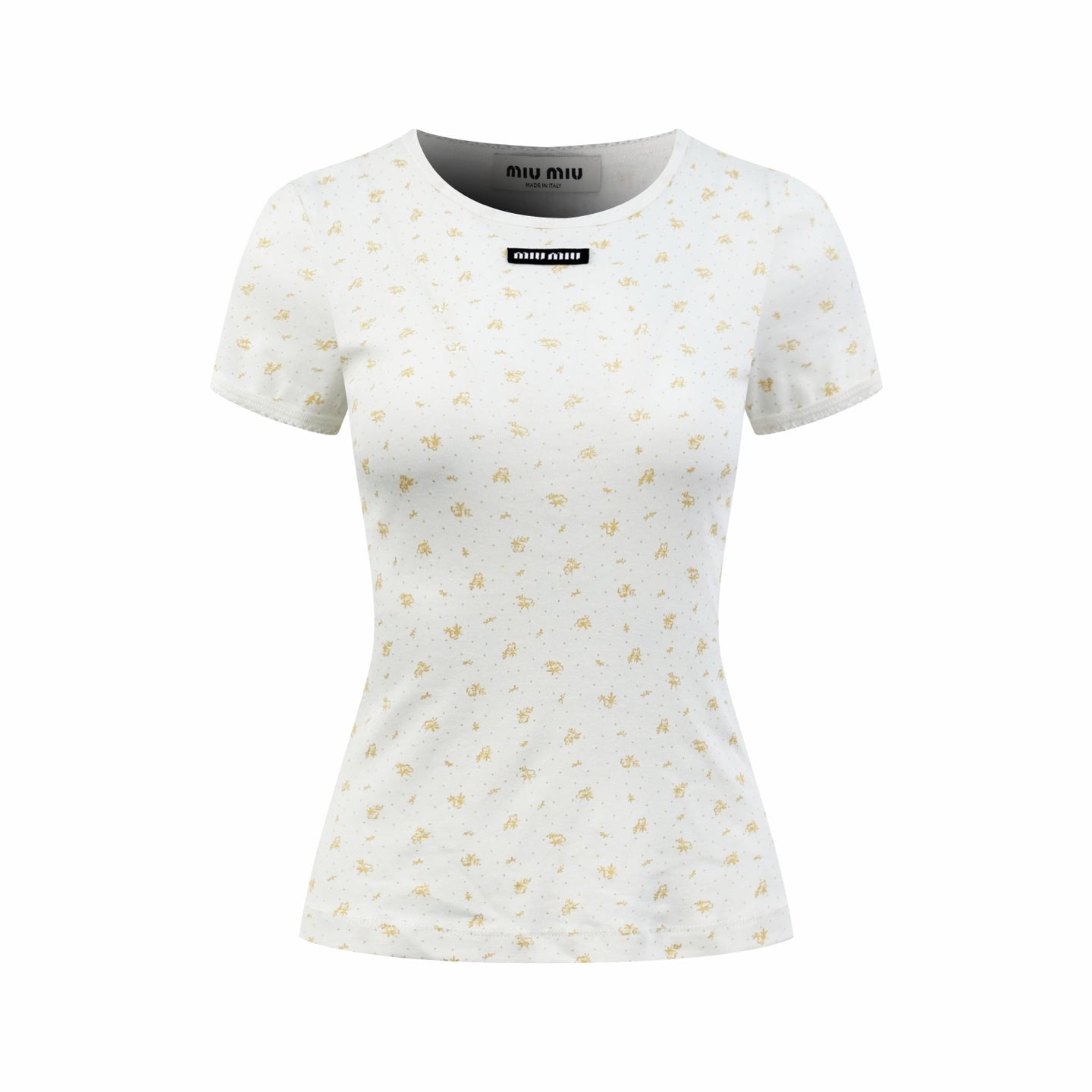 2026 Women's MM Floral Short-Sleeved T-Shirt (FF745)