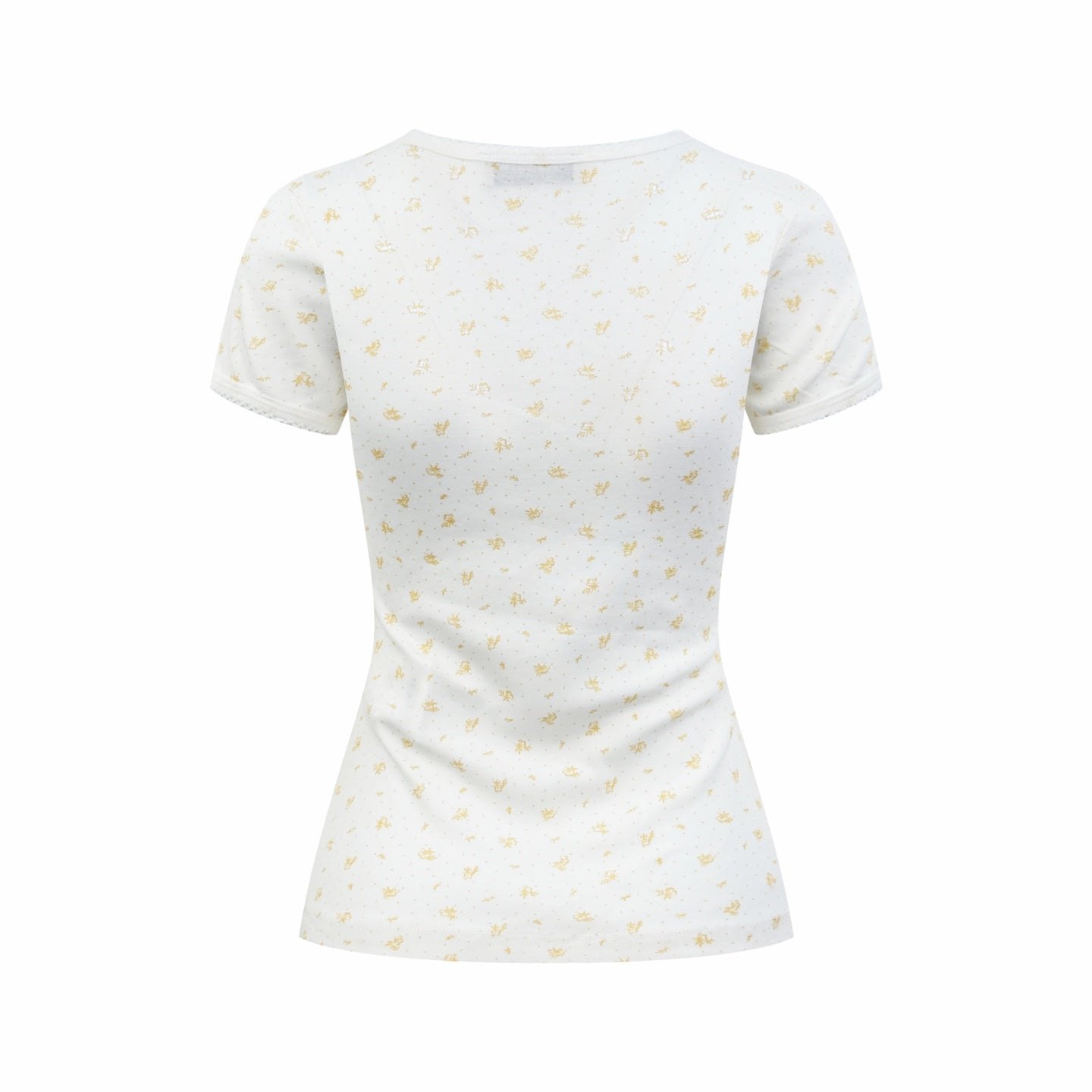 2026 Women's MM Floral Short-Sleeved T-Shirt (FF745)