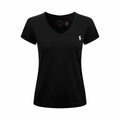 2026 Women's RL Embroidered V-neck Short-sleeved Top (FF743)