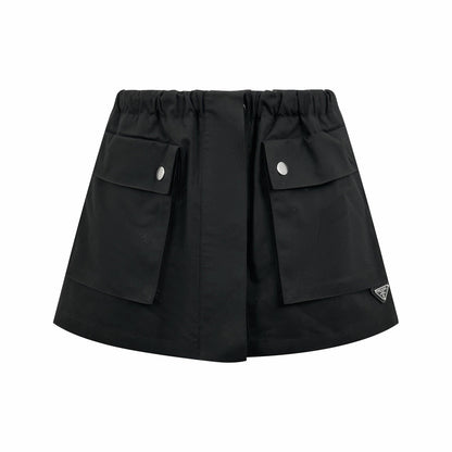 2026 Women's Triangle Brand Pocket Mini Skirt (FF729)