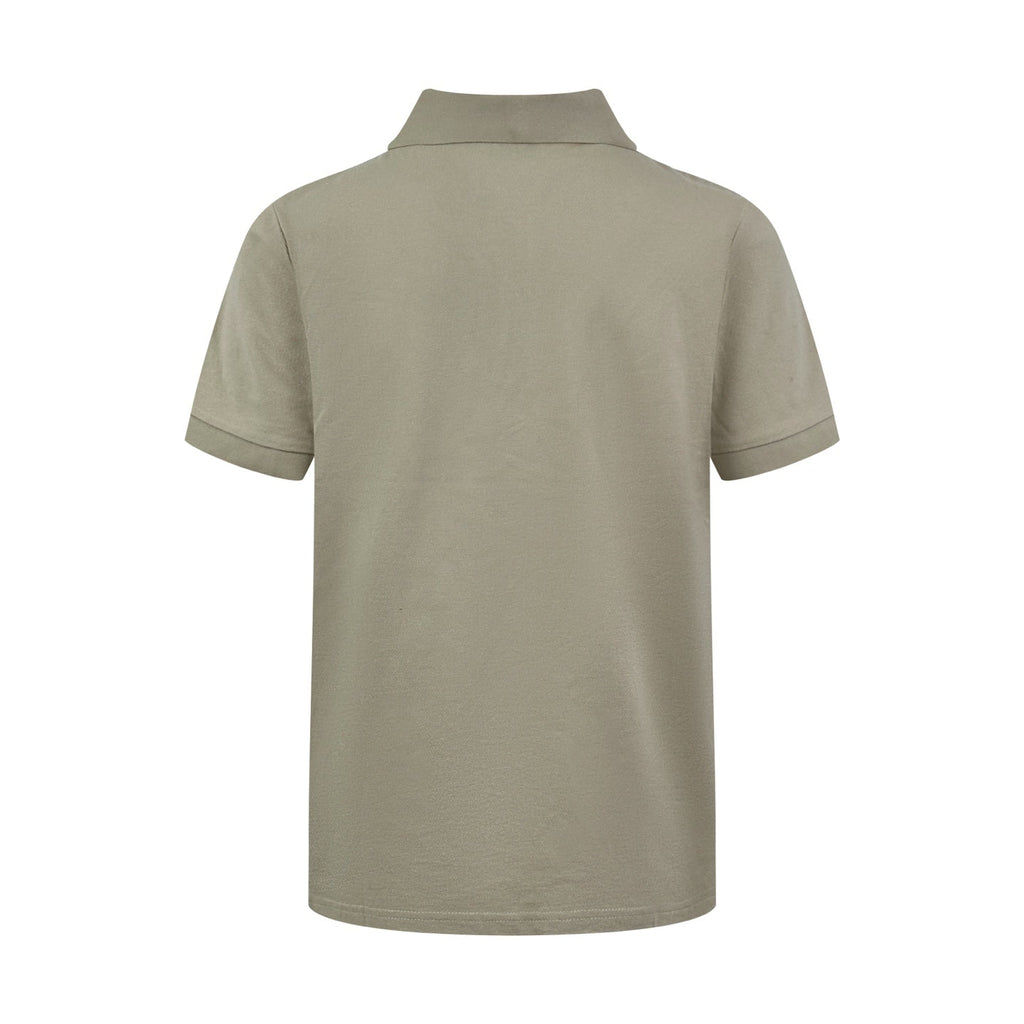 2026 New Mon Logo Half-Zip Polo Shirt (BB812-A40)