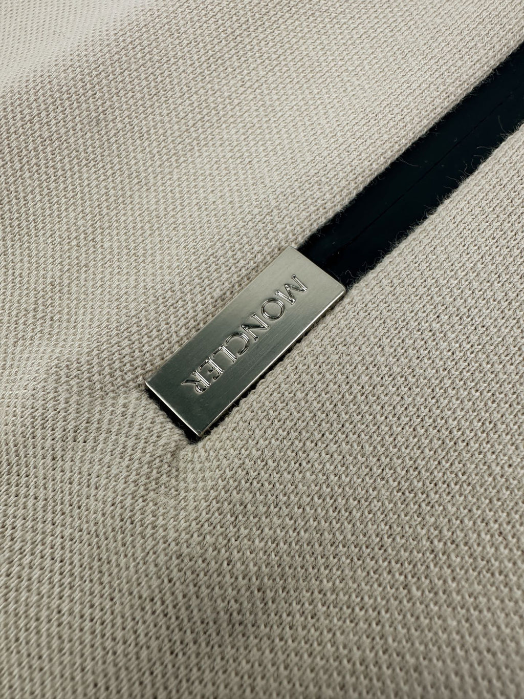 2026 New Mon Logo Half-Zip Polo Shirt (BB812-A40)