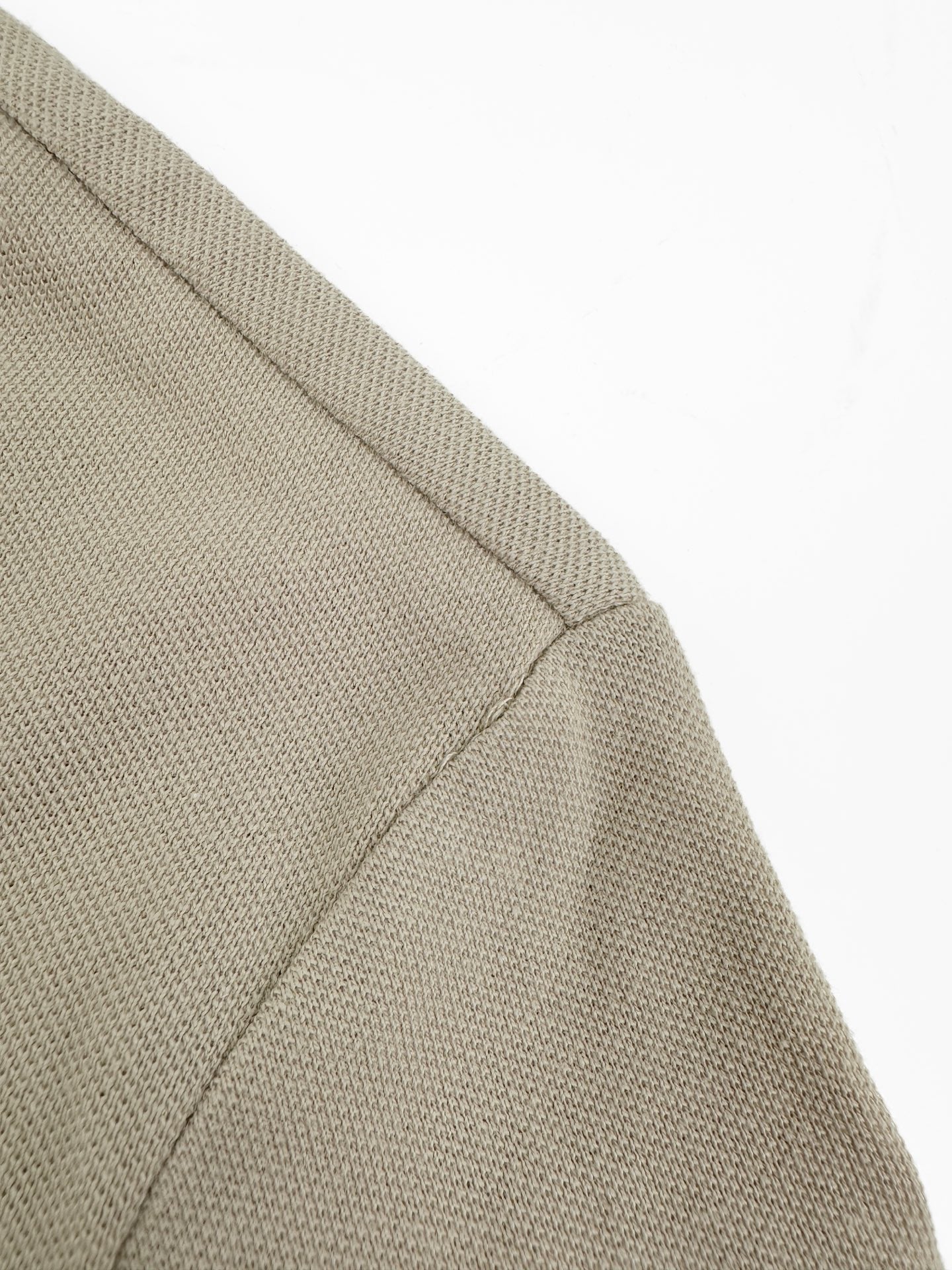 2026 New Mon Logo Half-Zip Polo Shirt (BB812-A40)