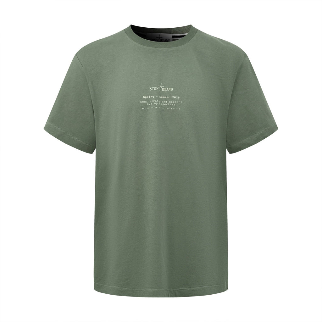 2026 New Style St Emblem Print Short-Sleeved T-Shirt (BB855-A15)