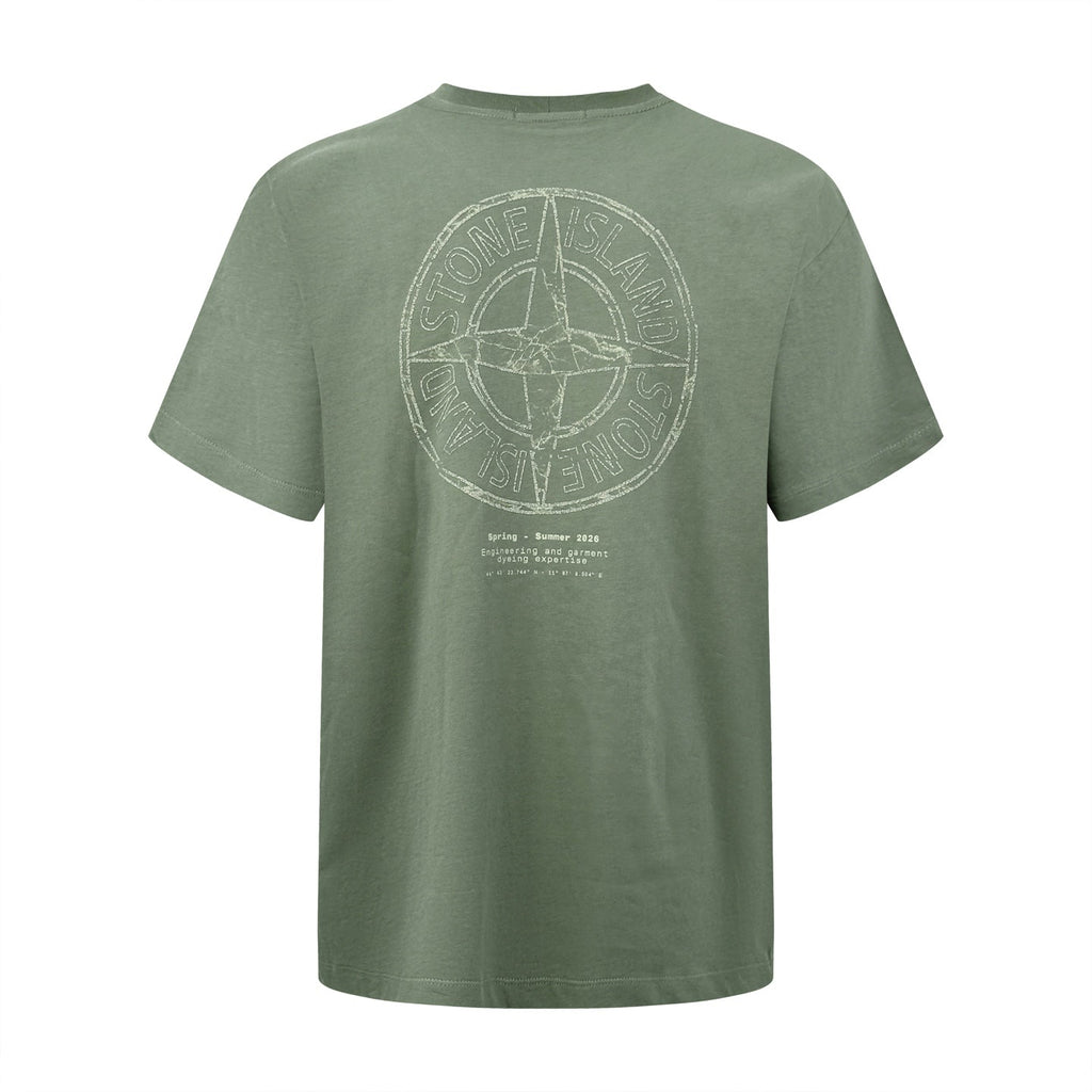 2026 New Style St Emblem Print Short-Sleeved T-Shirt (BB855-A15)