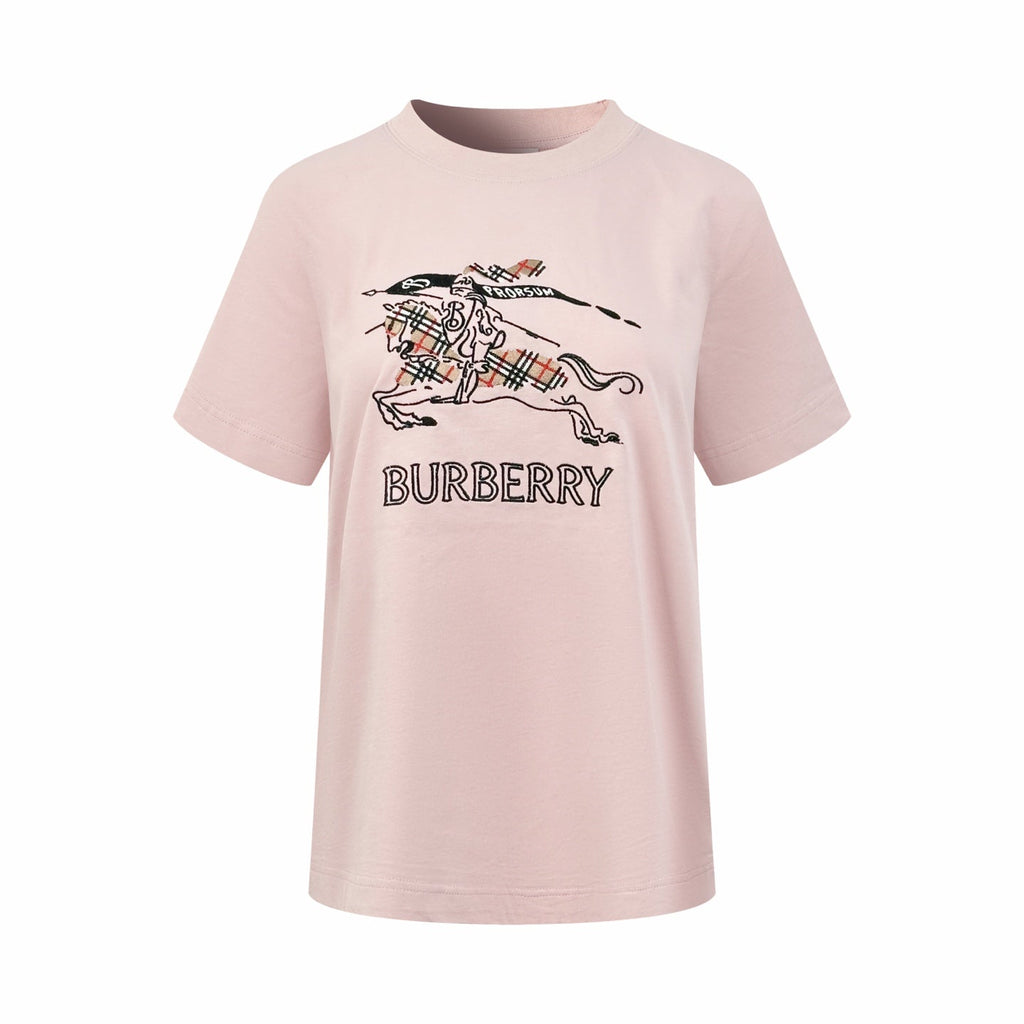 2026  Women's BBR Sketch Knight Logo Short-Sleeved T-Shirt (DD117)