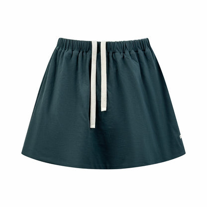 2026 Women's MM Logo Embroidered Skirt (FF703)