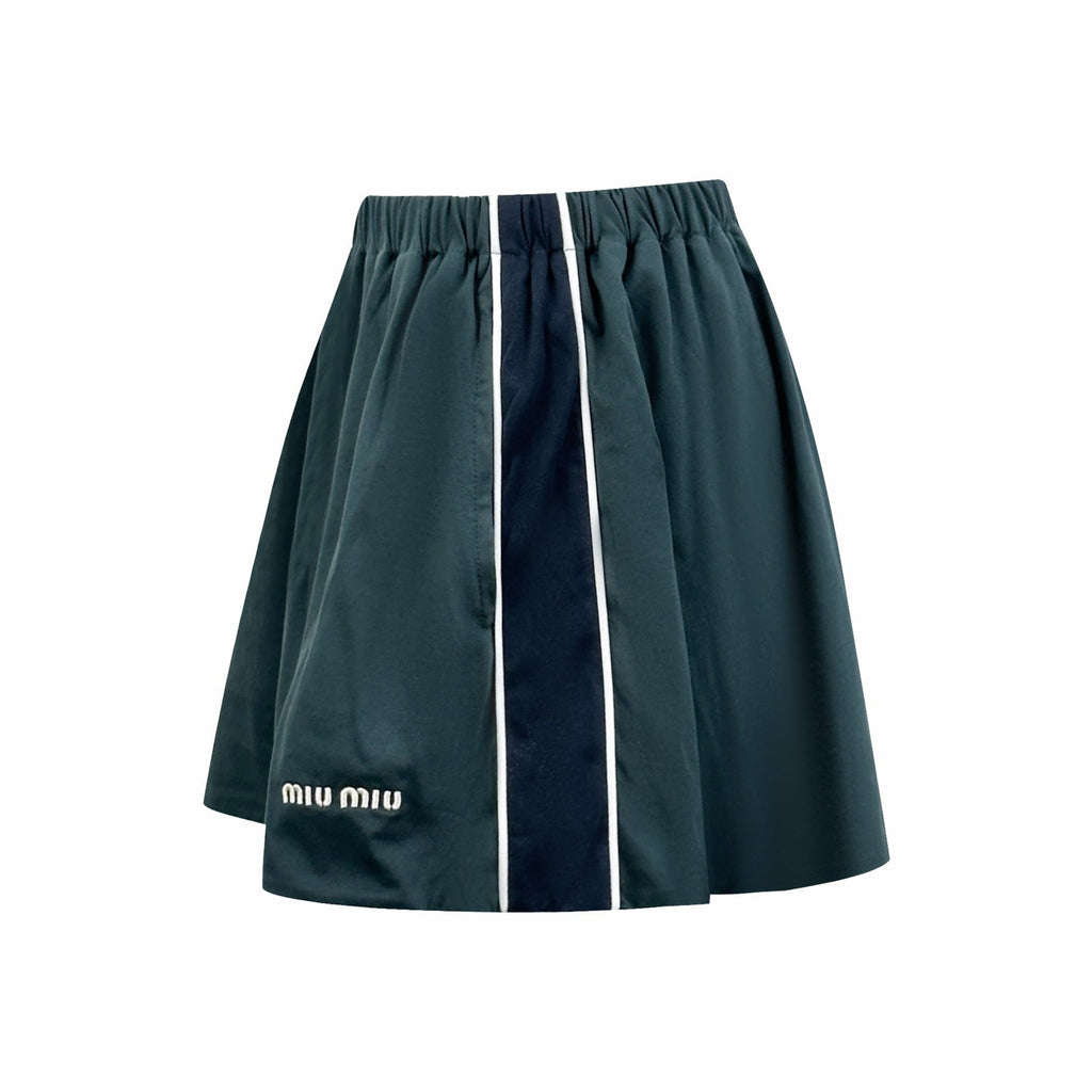 2026 Women's MM Logo Embroidered Skirt (FF703)