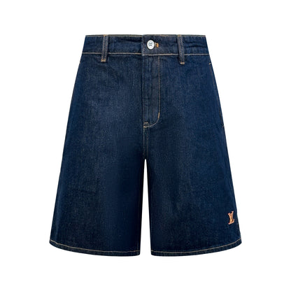 2026 New LY Logo Denim Shorts (BB850-A65)