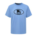 2026 New BBR Checked Rider Emblem Short-Sleeved T-Shirt (AA599-A15)