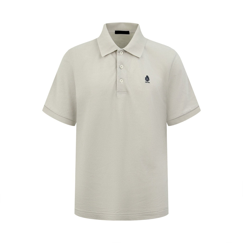 2026 New Triangle Brand Embroidered Logo Polo Shirt (BB852-A40)