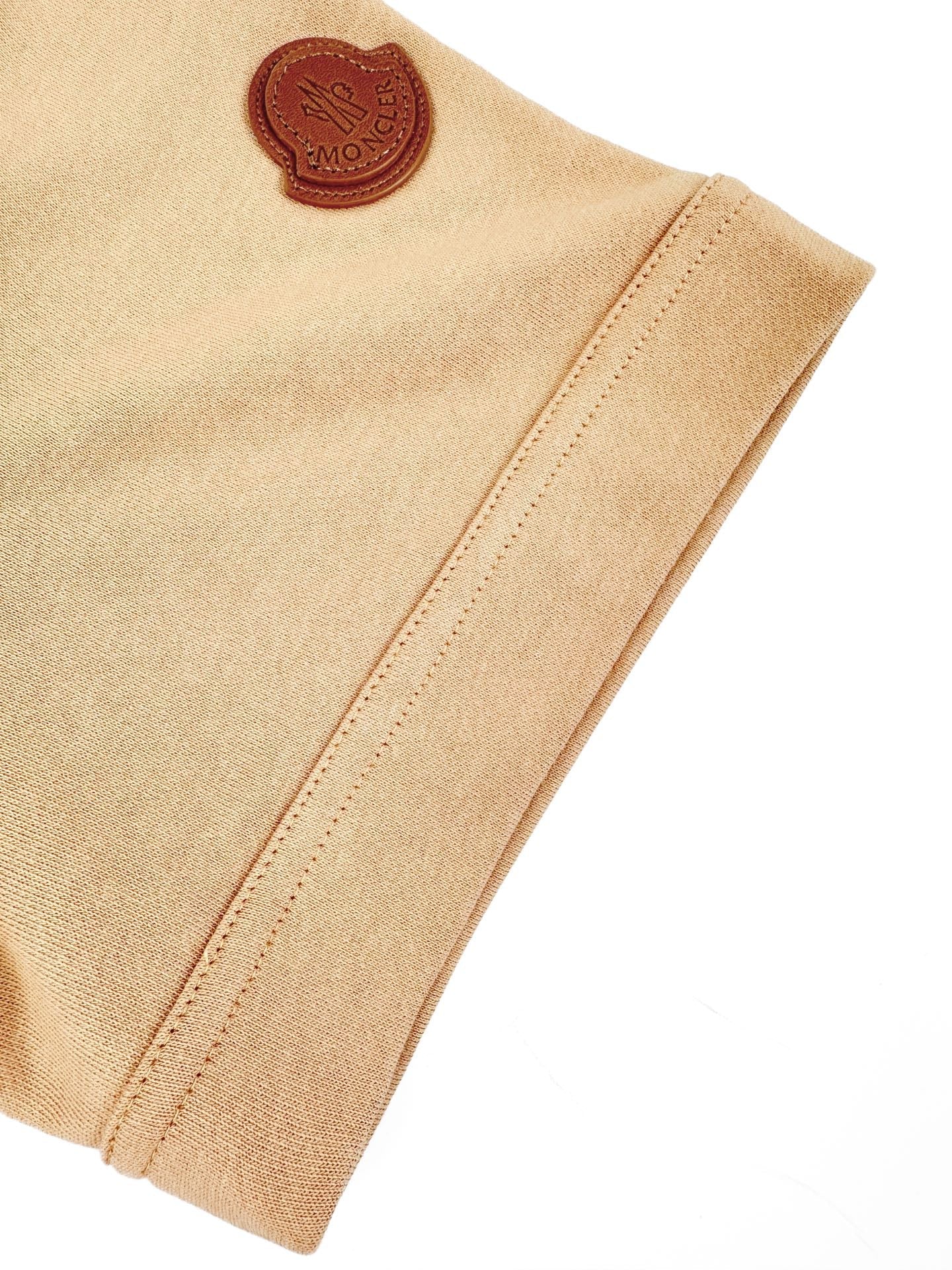 2026 New Mon Leather-Trimmed Pocket Short-Sleeved Top (AA573-A20)