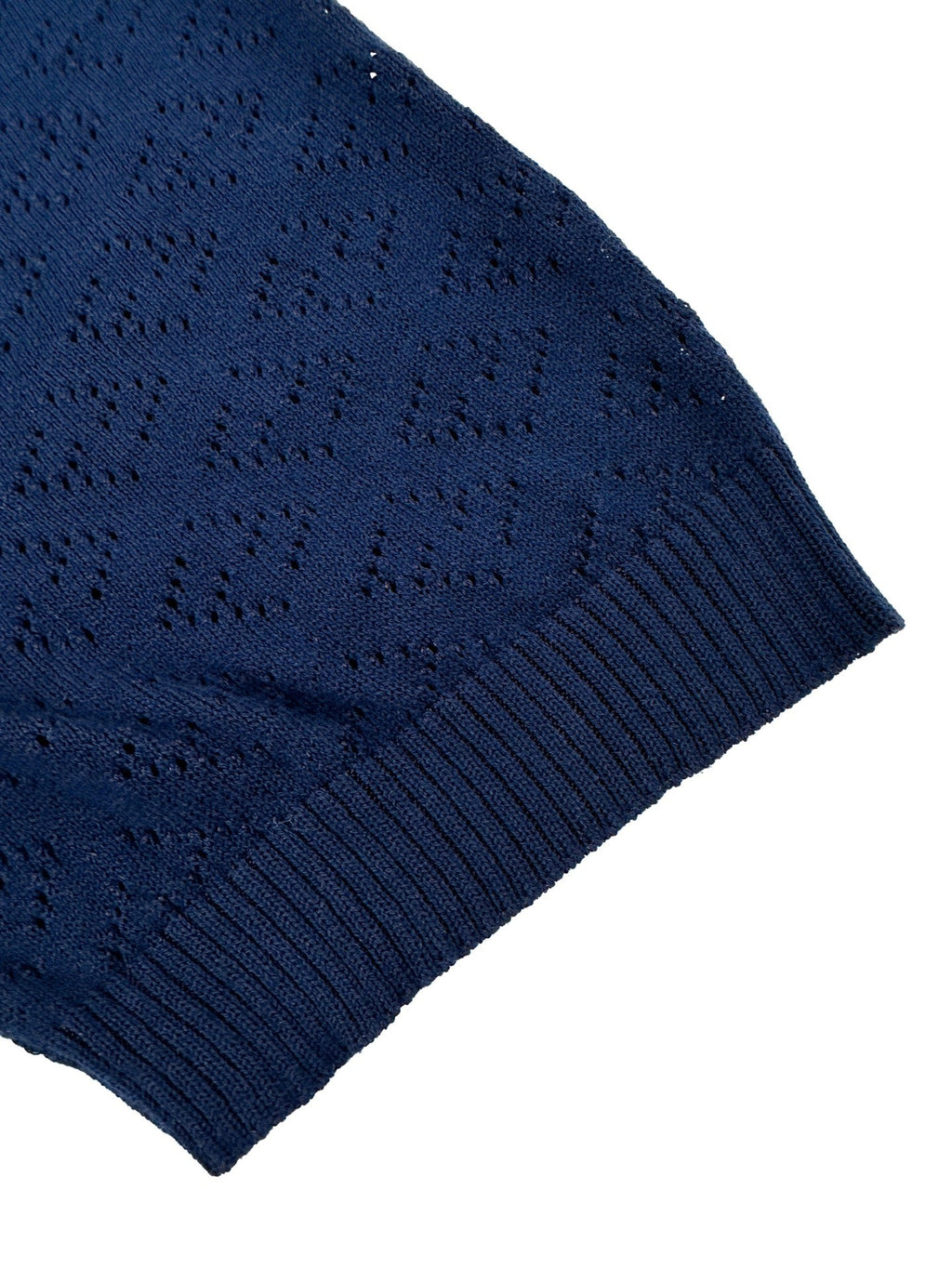 2026 New Arrival FF Jacquard Polo Neck Knit Jumper (AA622-A75)