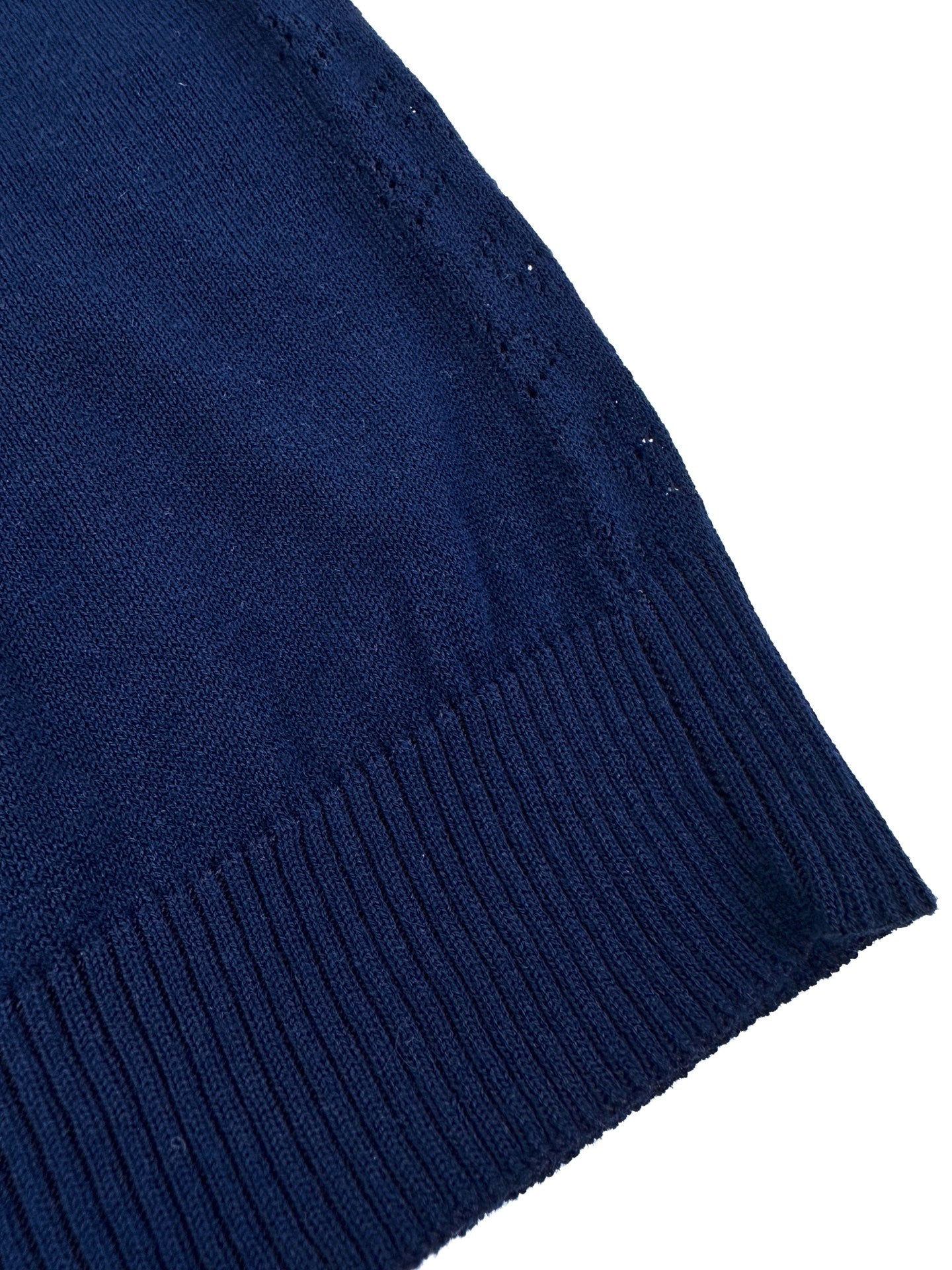 2026 New Arrival FF Jacquard Polo Neck Knit Jumper (AA622-A75)