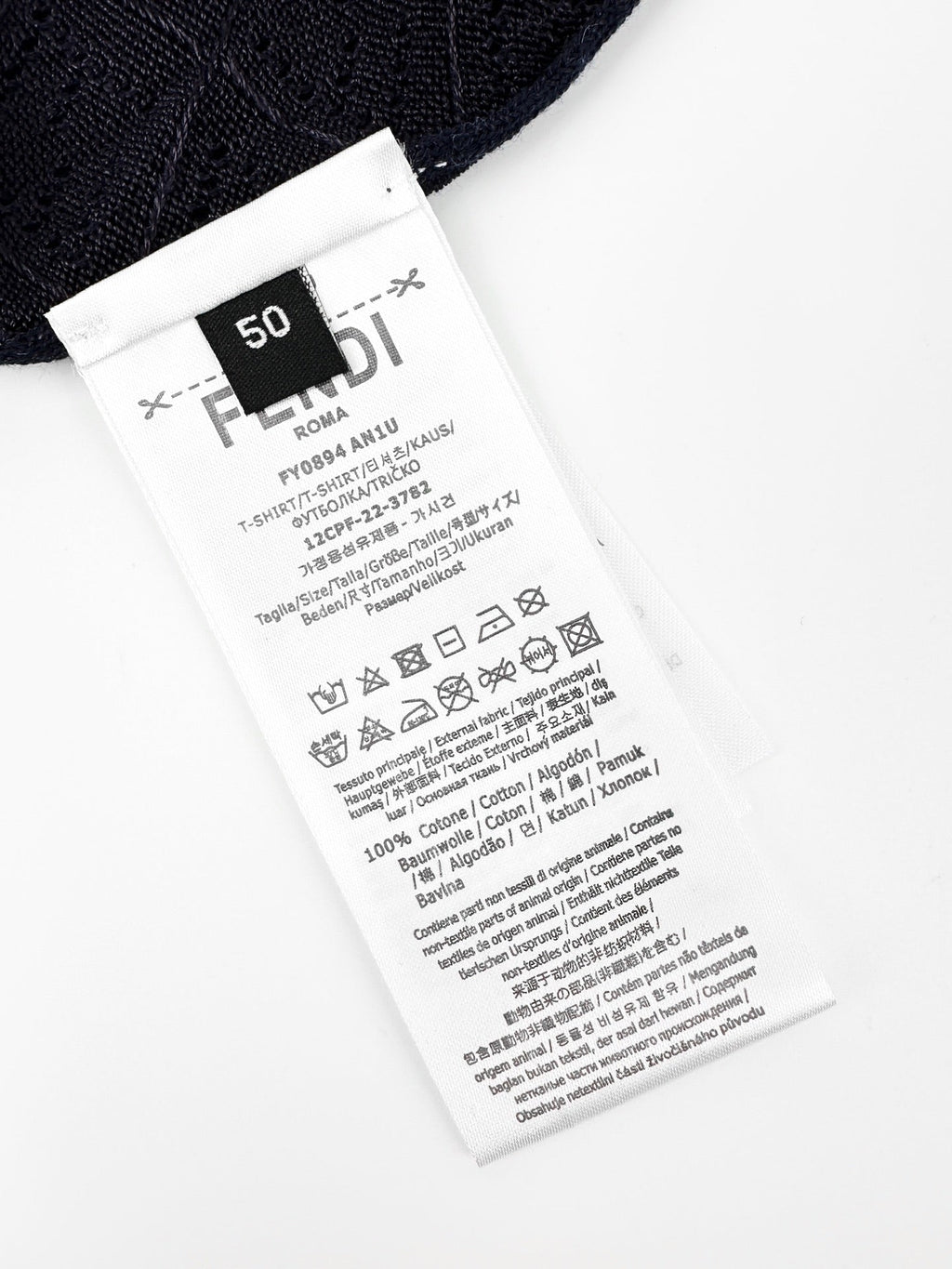 2026 New Arrival FF Jacquard Polo Neck Knit Jumper (AA622-A75)