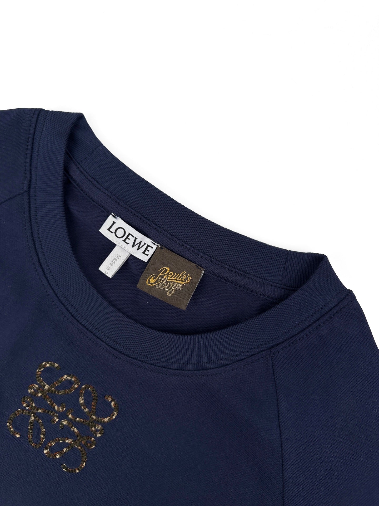 2026 New Way Mosaic Embroidered Short-Sleeved Top (AA627-A15)