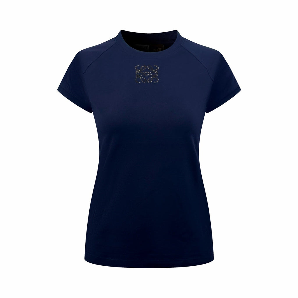 2026 Women's Way Mosaic Embroidered Short-Sleeved Top (DD128)
