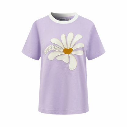 2026 Women's BBR Daisy Embroidered Short-Sleeved Top (DD120)