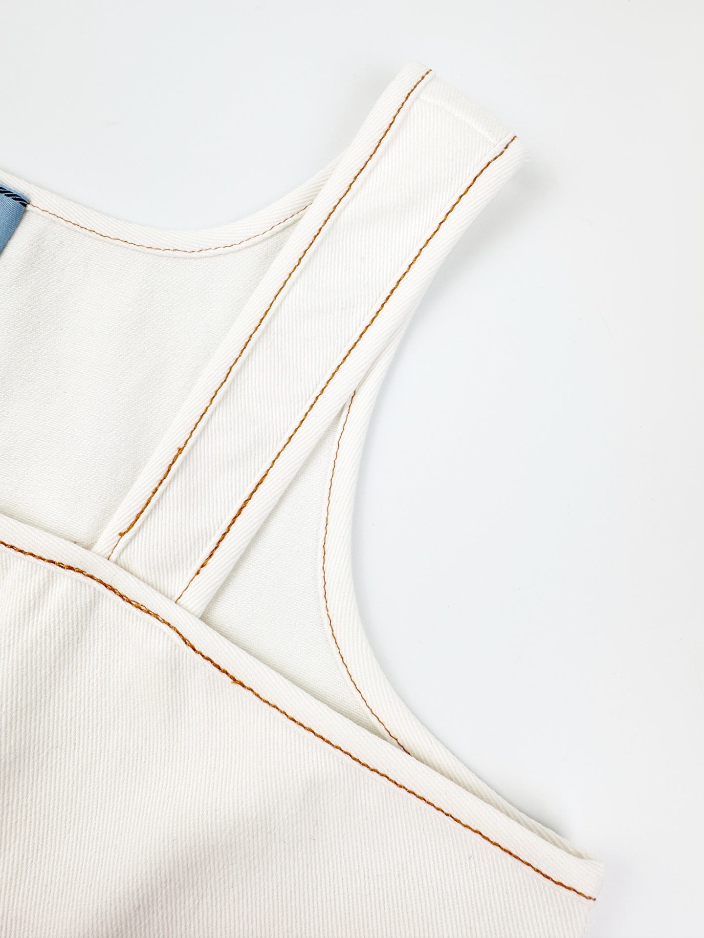 2026 Women's Triangle Brand Denim Halter Dress (DD118)