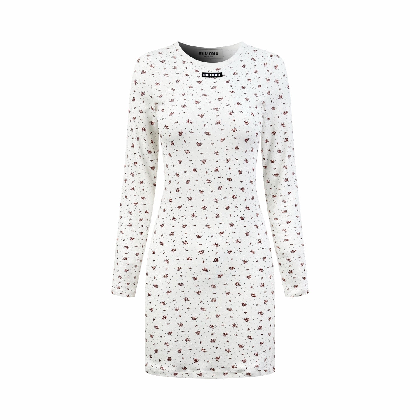 2026 Women's MM Floral Long-Sleeved Dress (FF746)
