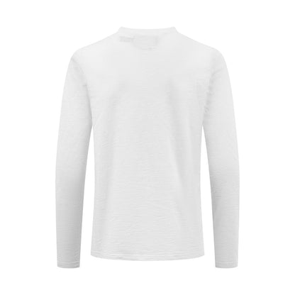 2026 New RL Embroidered Henley-neck Long-sleeved Top (CC977-A35)