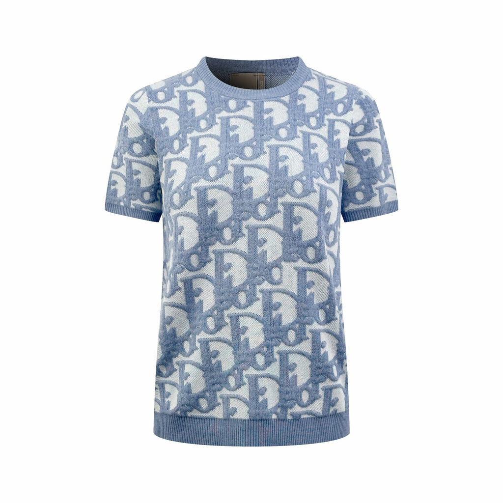 2026 Women's CD Short-Sleeved Jumper (DD124)