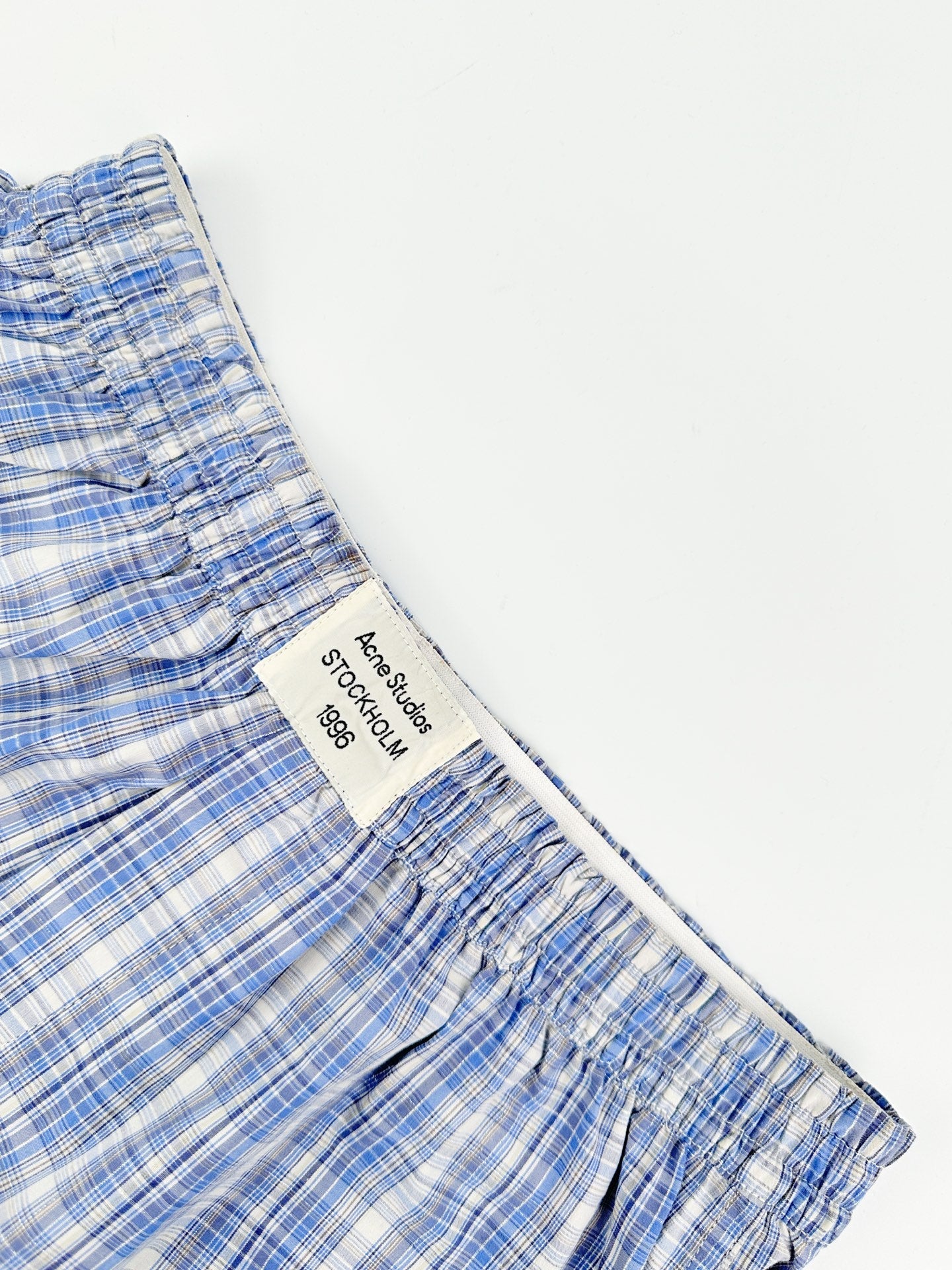 2026 New Acn Checked Shorts (CC980-A50)